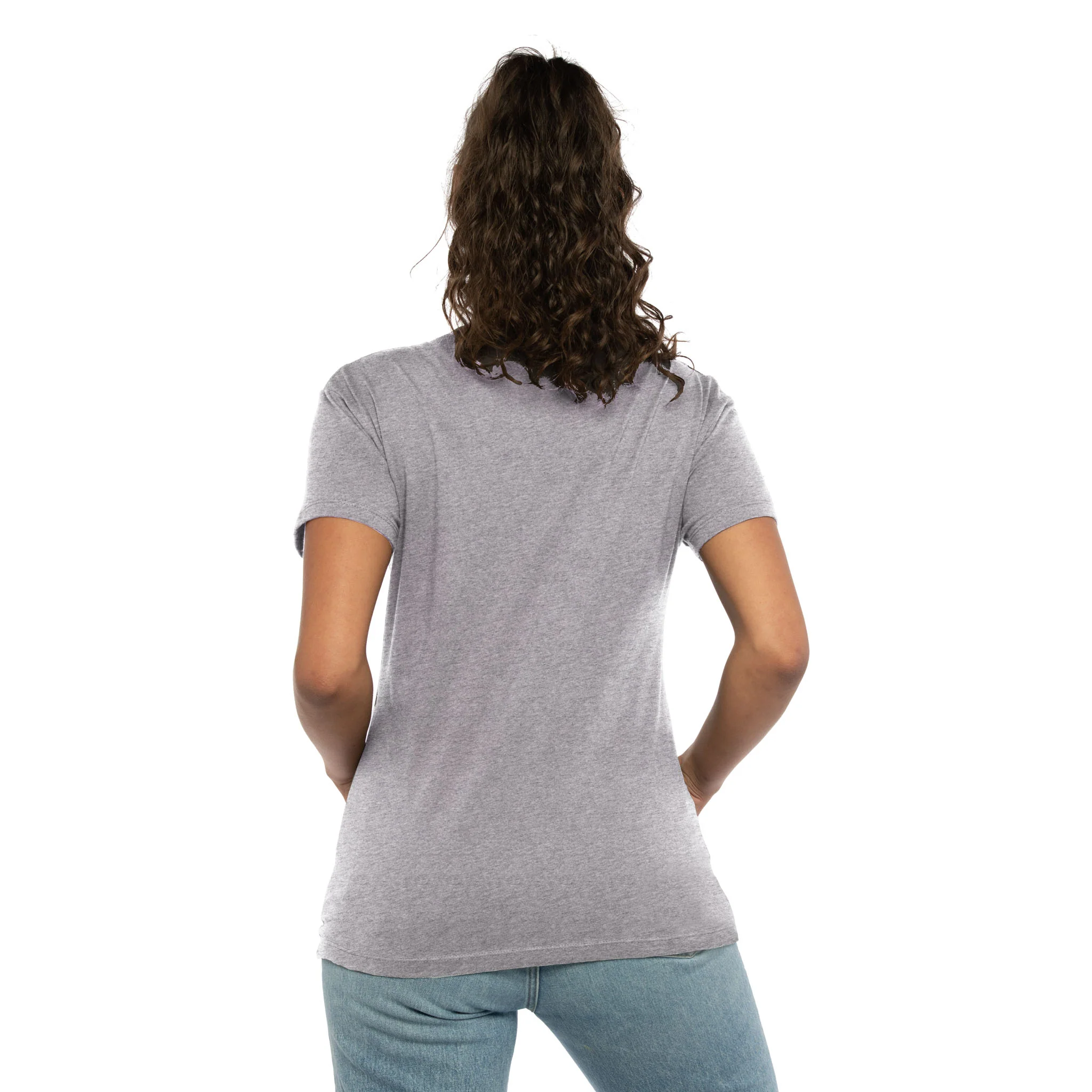 Women's Cotton V-Neck T-Shirt - Image 2