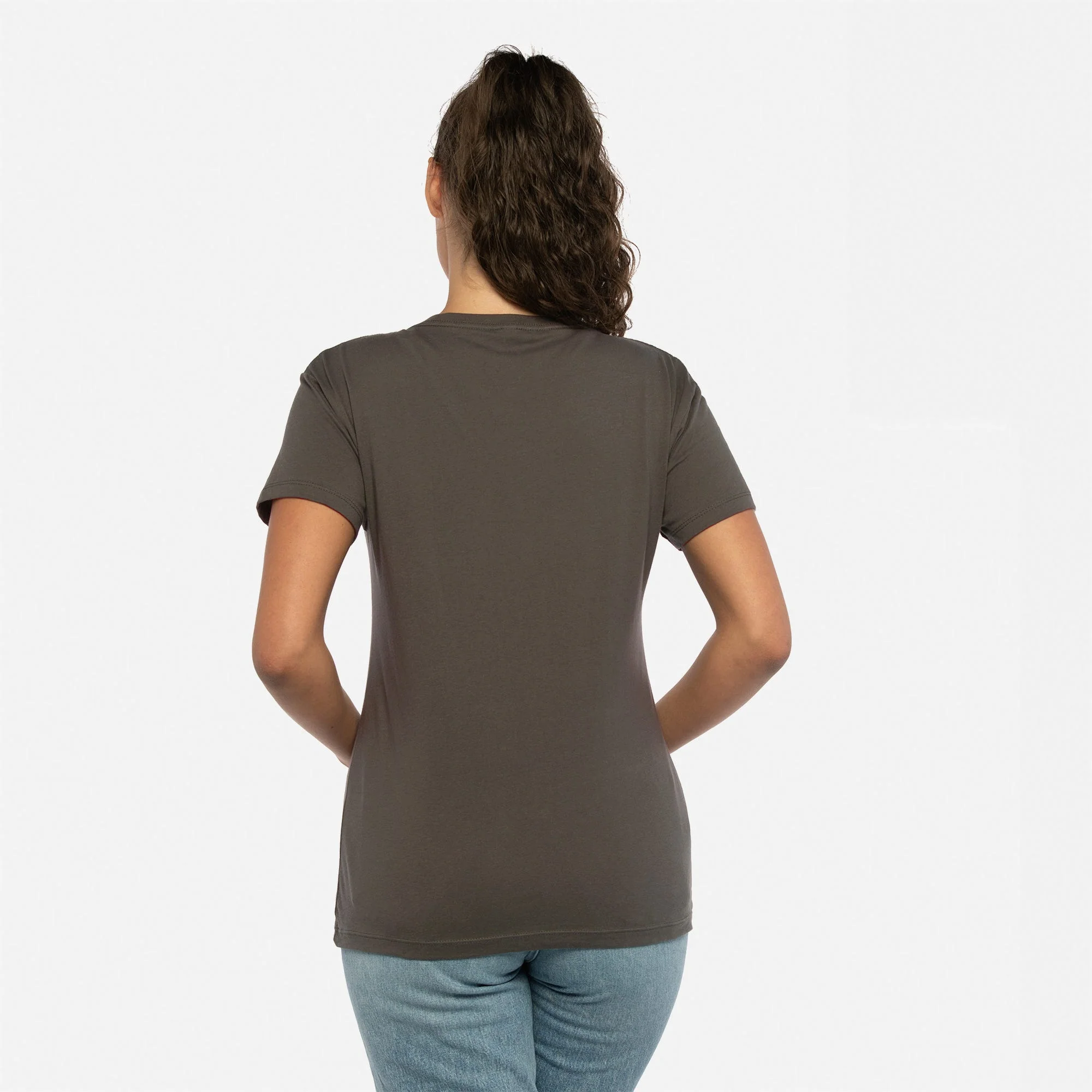 Women's Cotton V-Neck T-Shirt - Image 2