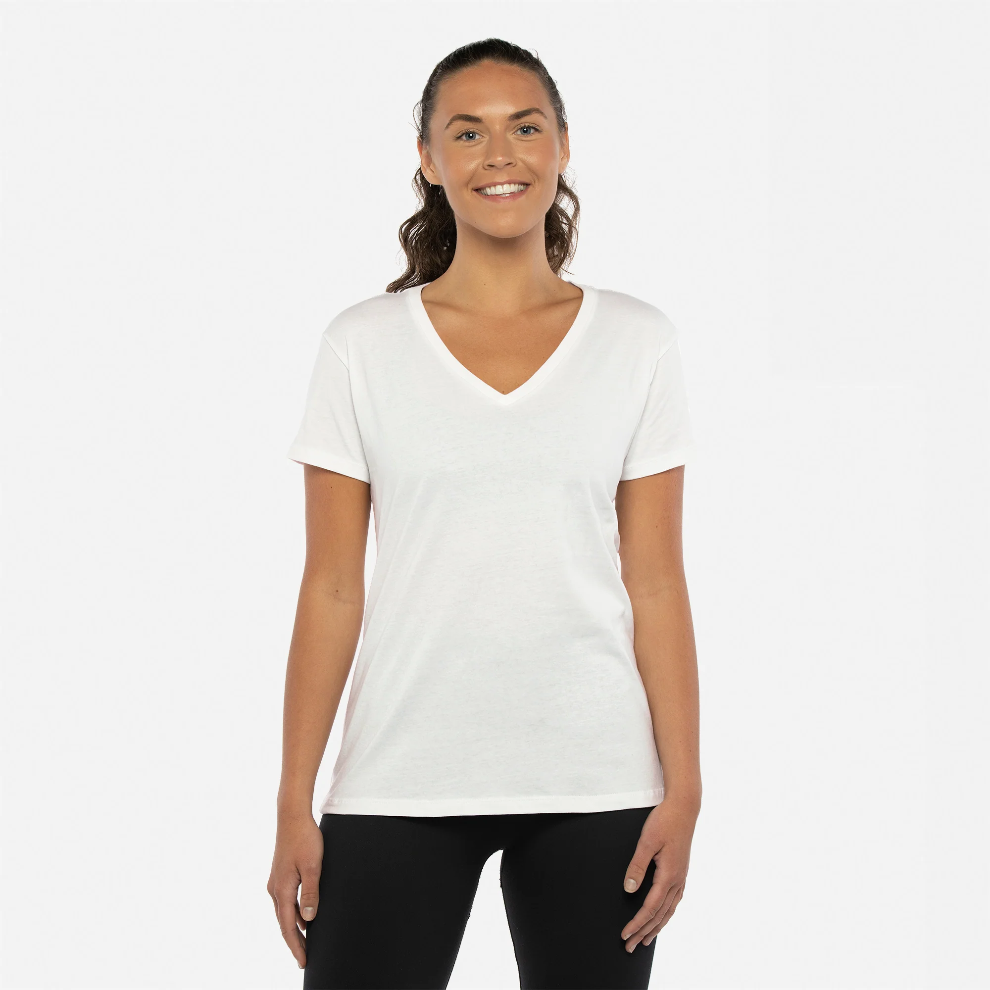 Women's Cotton V-Neck T-Shirt