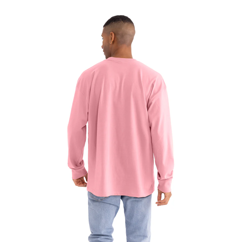 Heavyweight Cotton Long Sleeve T-Shirt - Image 2