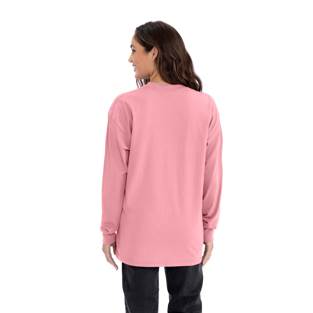 Heavyweight Cotton Long Sleeve T-Shirt - Image 5