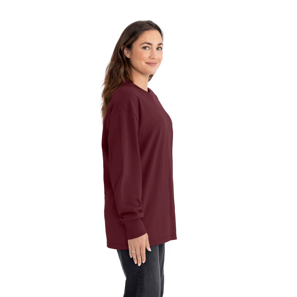 Heavyweight Cotton Long Sleeve T-Shirt - Image 6