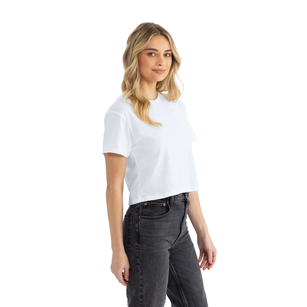 Women's Ideal Crop Tee - Image 3