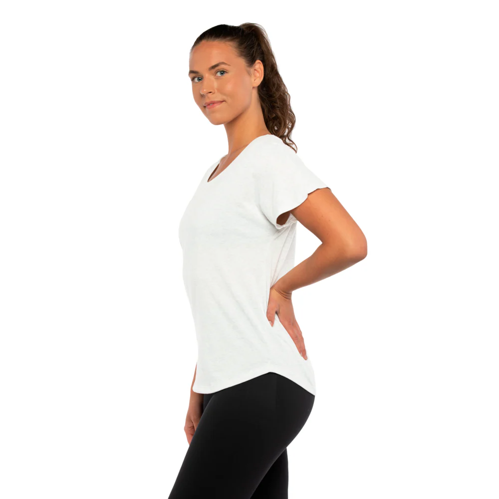Women's Tri-Blend Dolman T-Shirt - Image 3