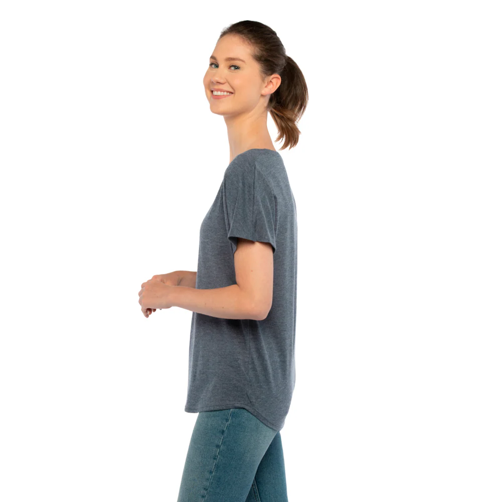 Women's Tri-Blend Dolman T-Shirt - Image 3