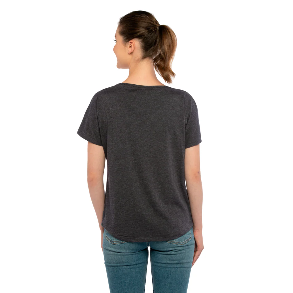 Women's Tri-Blend Dolman T-Shirt - Image 2