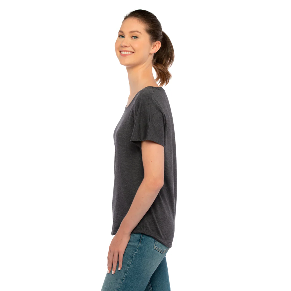 Women's Tri-Blend Dolman T-Shirt - Image 3