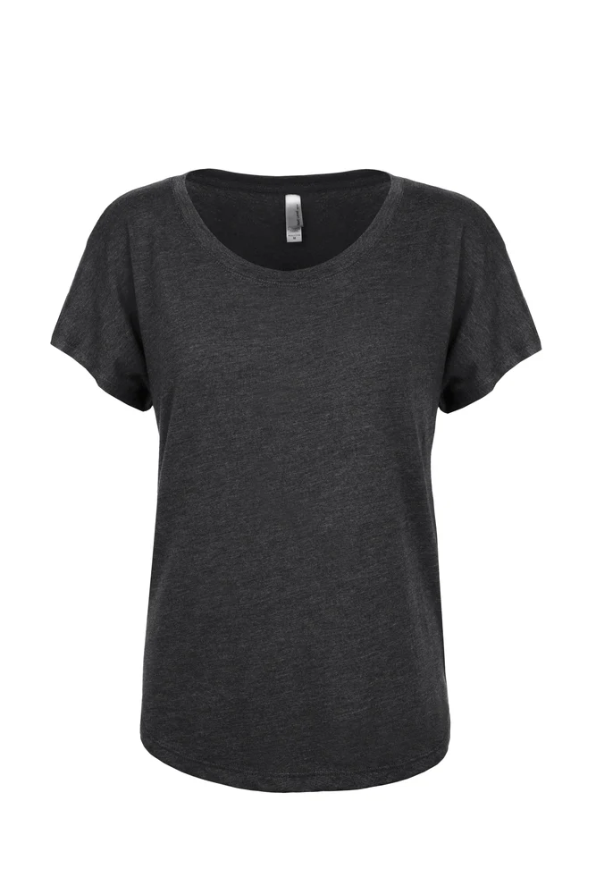 Women's Tri-Blend Dolman T-Shirt - Image 4