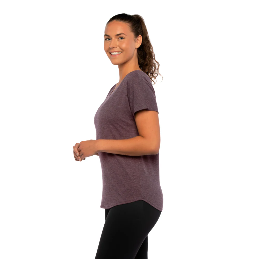 Women's Tri-Blend Dolman T-Shirt - Image 3