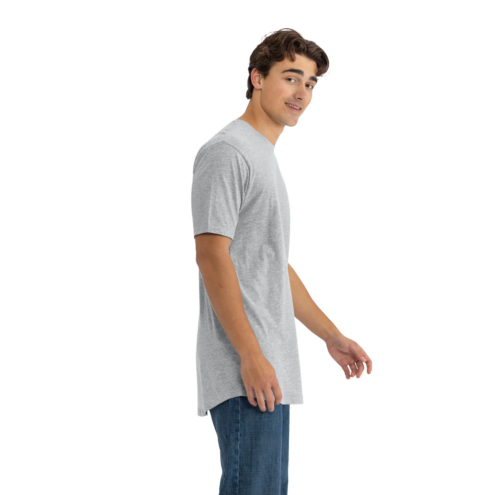 Cotton Long Body T-Shirt - Image 3
