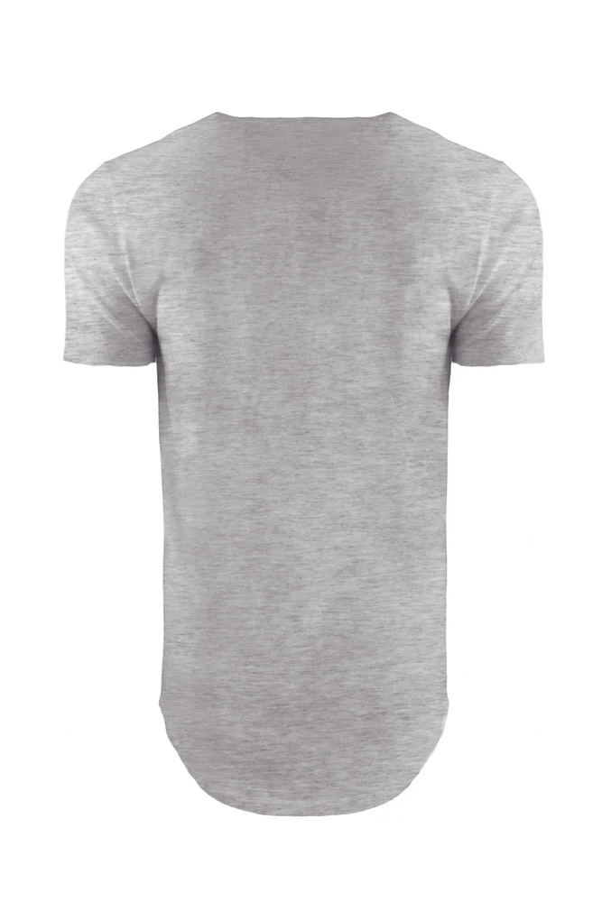 Cotton Long Body T-Shirt - Image 5