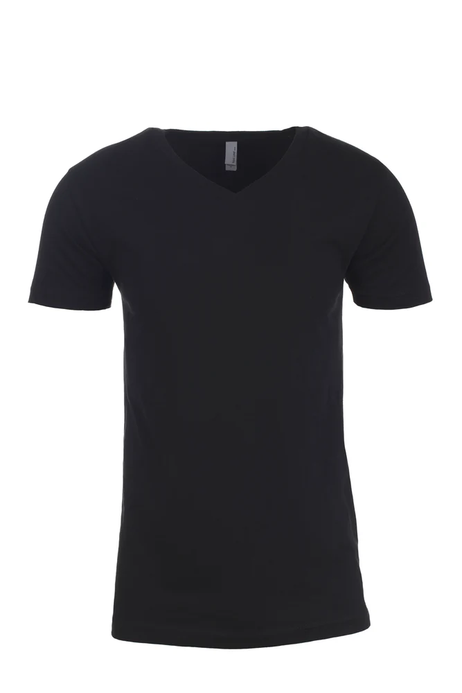Cotton V-Neck T-Shirt - Image 7