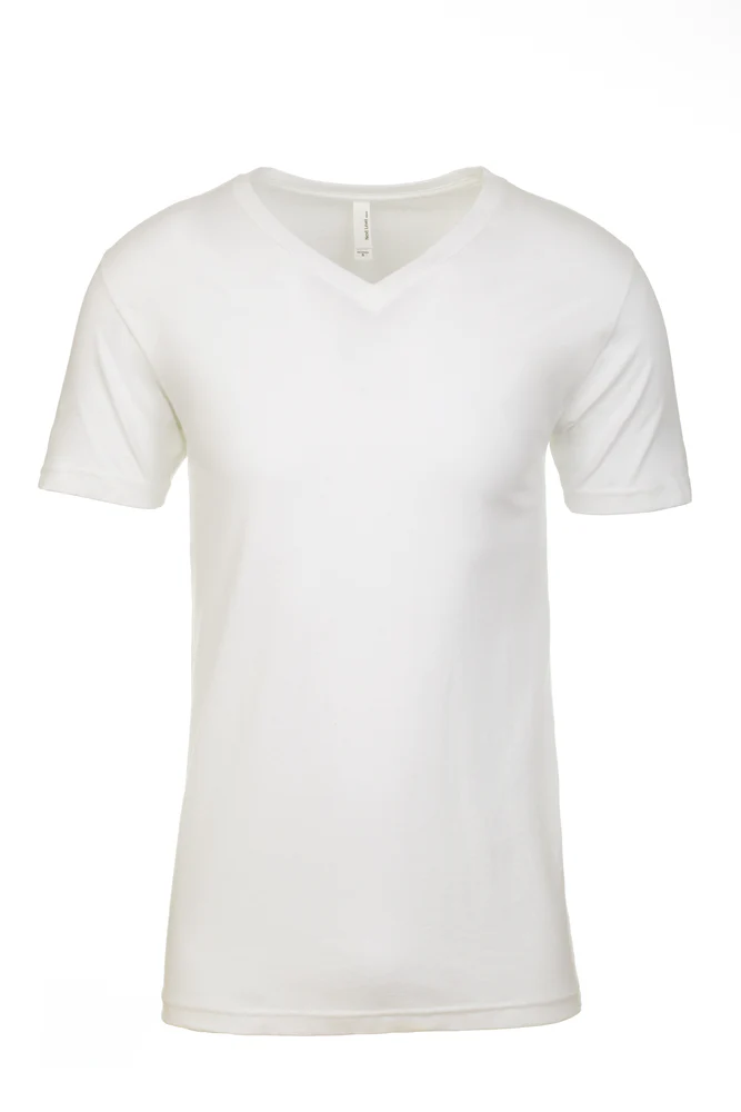 Cotton V-Neck T-Shirt - Image 9
