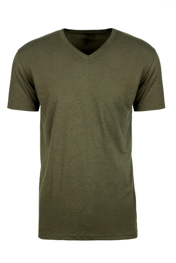 CVC V-Neck T-Shirt - Image 3