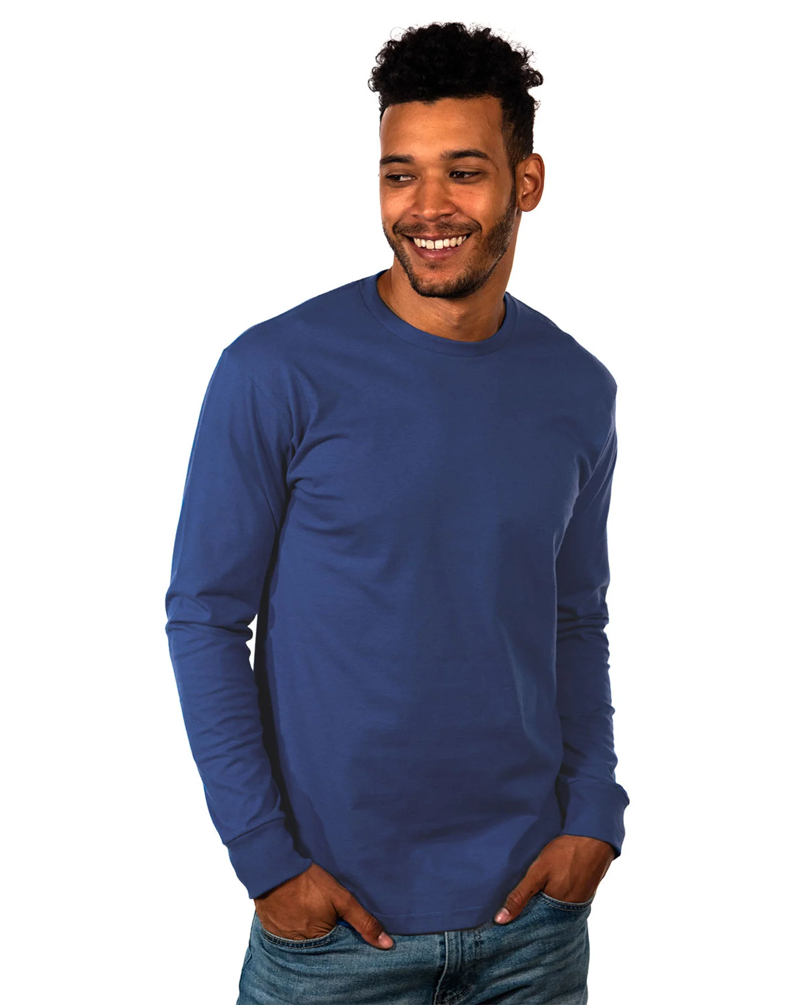Heavyweight Cotton Long Sleeve T-Shirt - Image 2