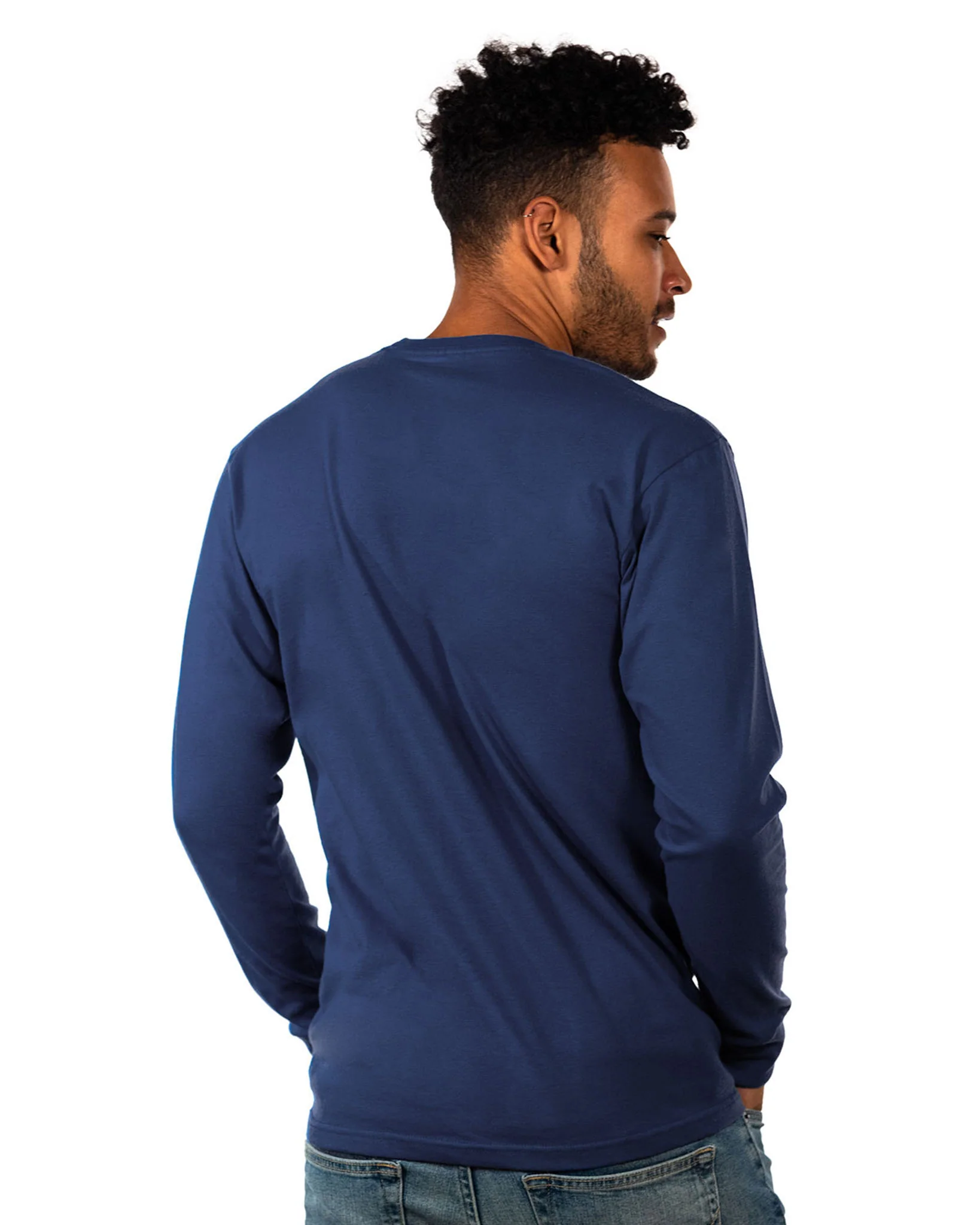 Heavyweight Cotton Long Sleeve T-Shirt - Image 3