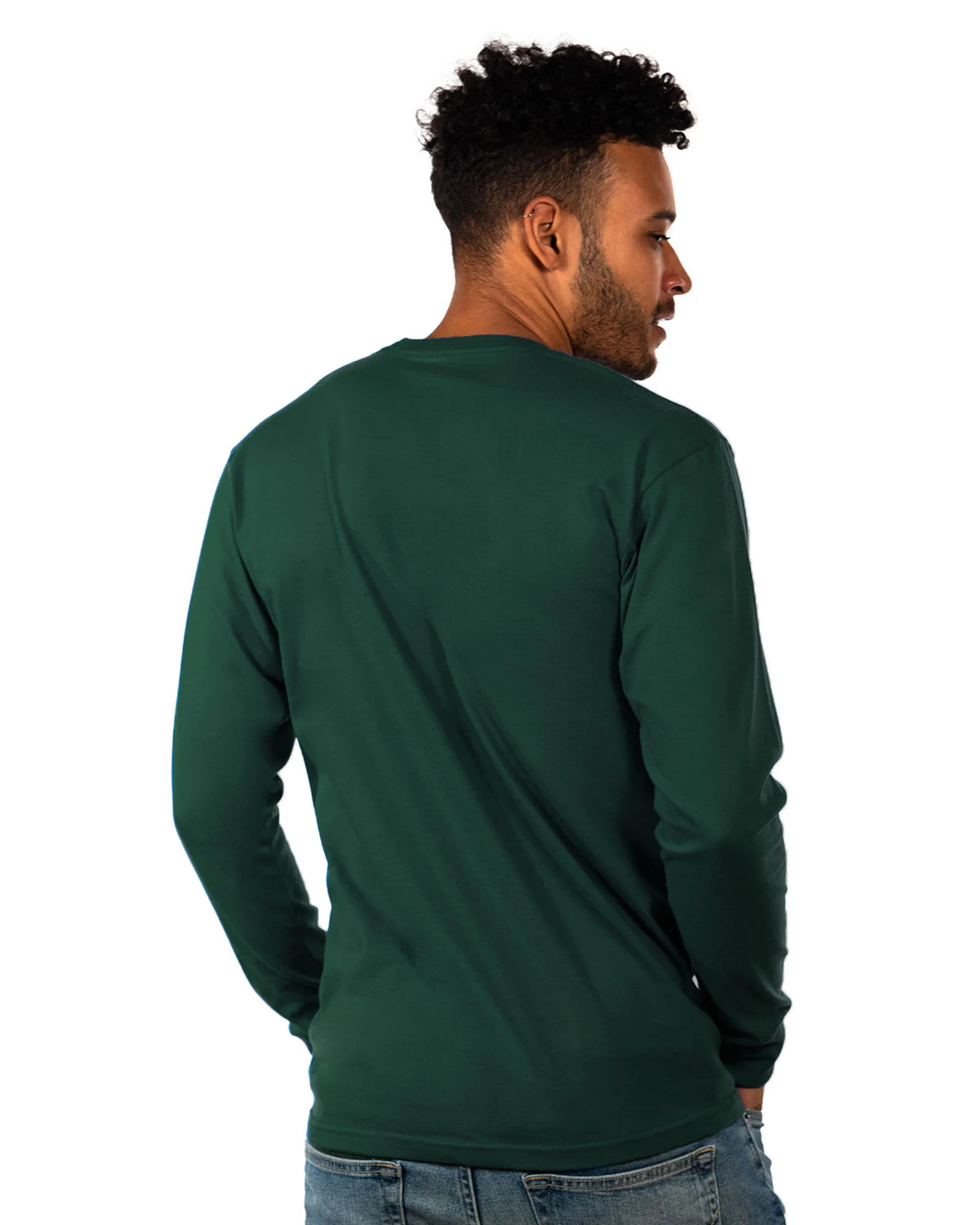 Heavyweight Cotton Long Sleeve T-Shirt - Image 3
