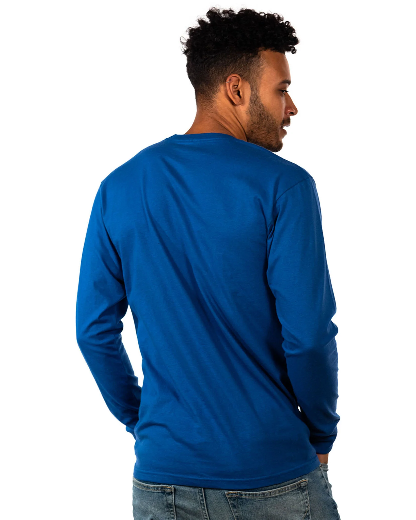Heavyweight Cotton Long Sleeve T-Shirt - Image 3