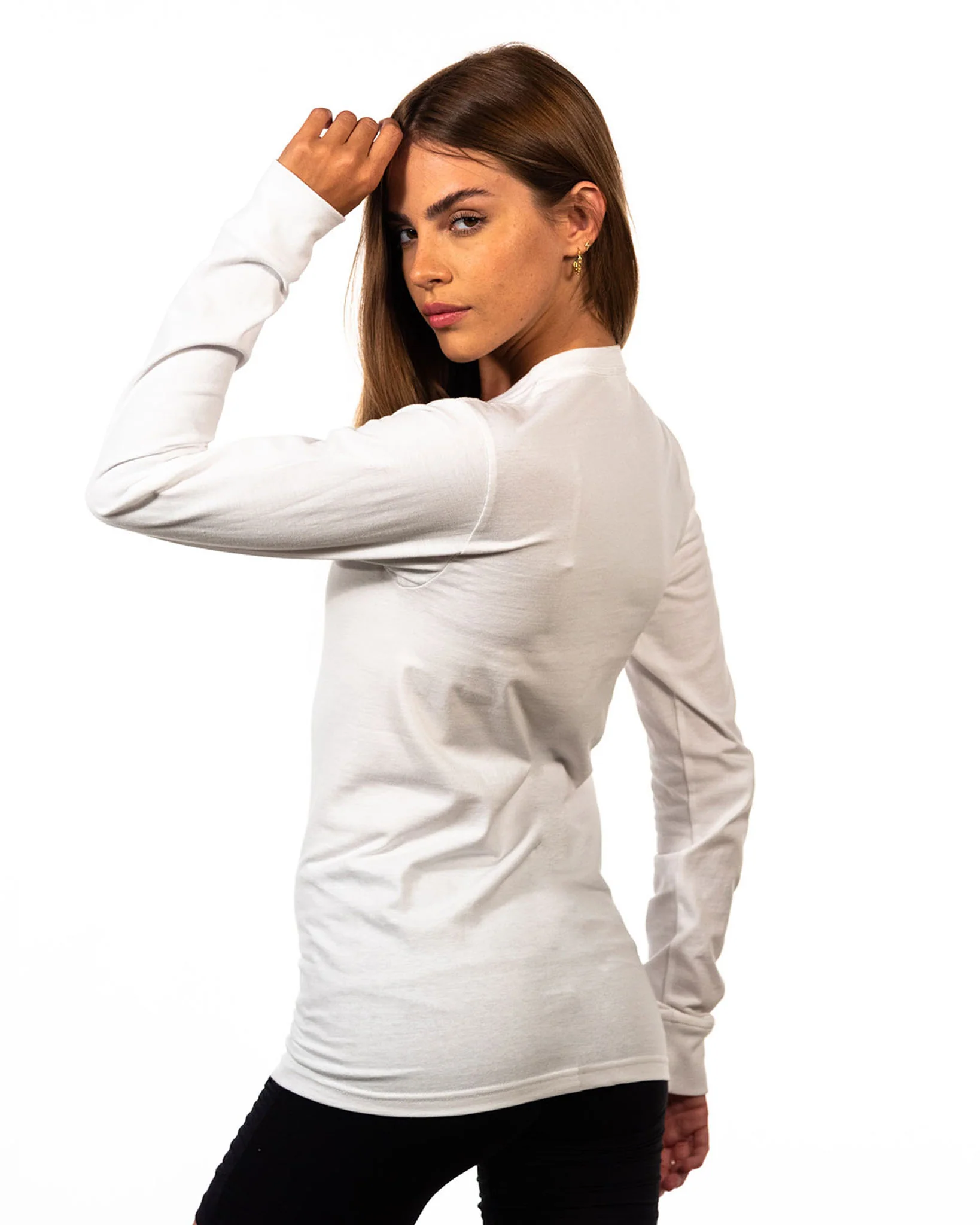 Heavyweight Cotton Long Sleeve T-Shirt - Image 3