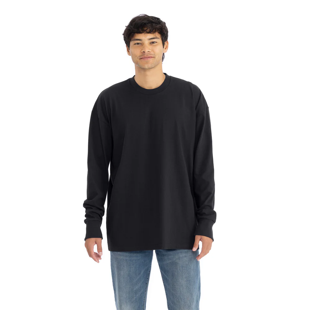 Heavyweight Cotton Long Sleeve T-Shirt