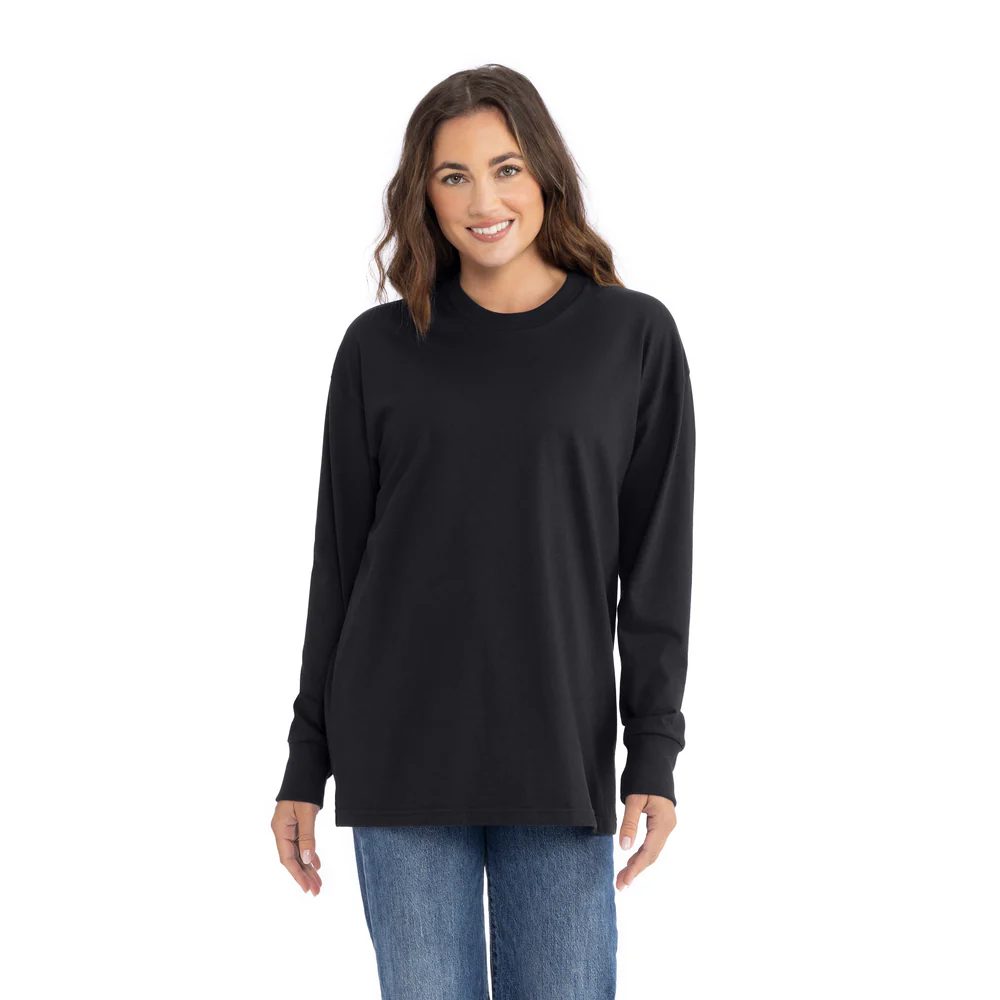 Heavyweight Cotton Long Sleeve T-Shirt - Image 4