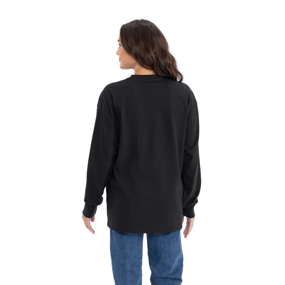 Heavyweight Cotton Long Sleeve T-Shirt - Image 5