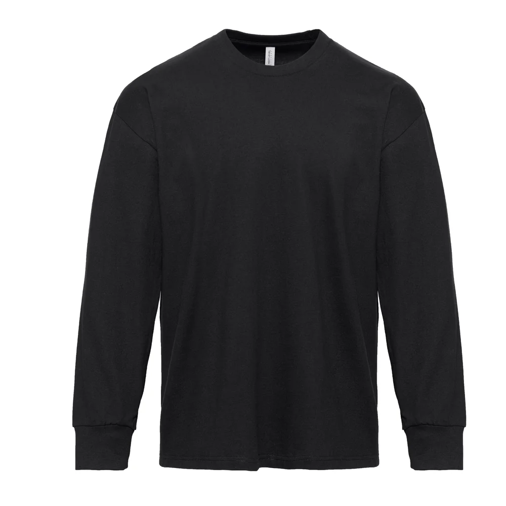 Heavyweight Cotton Long Sleeve T-Shirt - Image 7