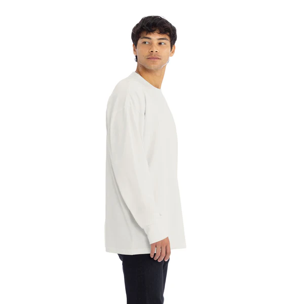 Heavyweight Cotton Long Sleeve T-Shirt - Image 12