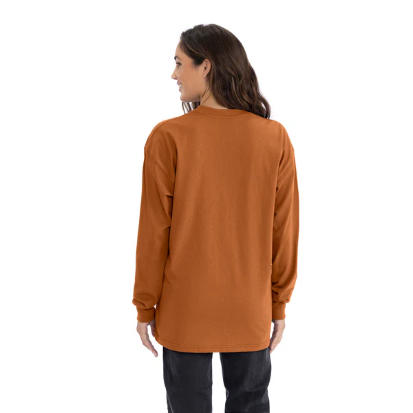 Heavyweight Cotton Long Sleeve T-Shirt - Image 14