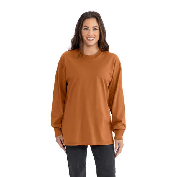 Heavyweight Cotton Long Sleeve T-Shirt - Image 15