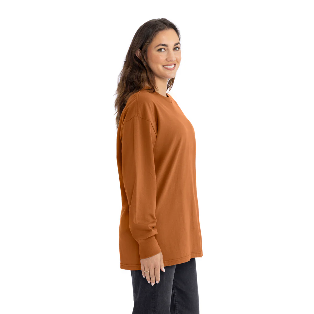Heavyweight Cotton Long Sleeve T-Shirt - Image 6