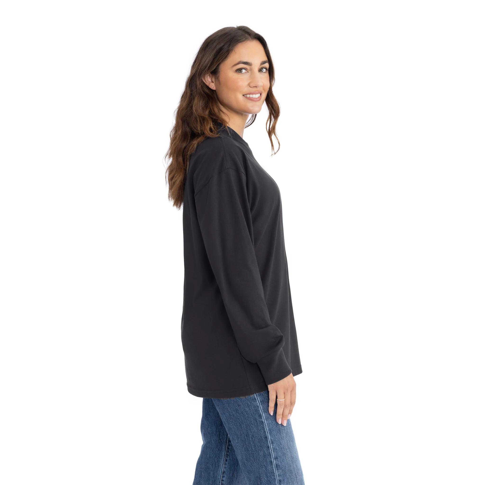 Heavyweight Cotton Long Sleeve T-Shirt - Image 6