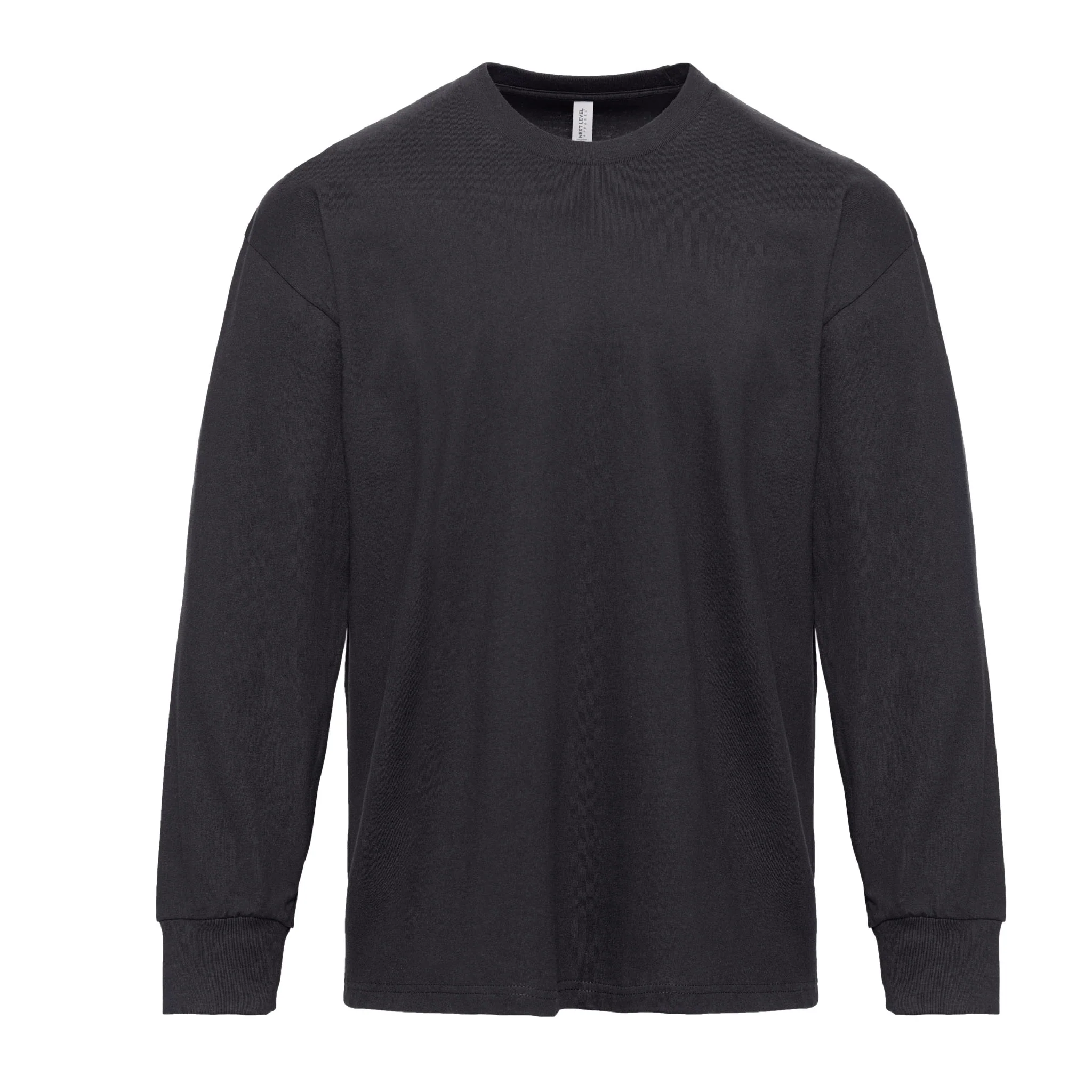 Heavyweight Cotton Long Sleeve T-Shirt - Image 7