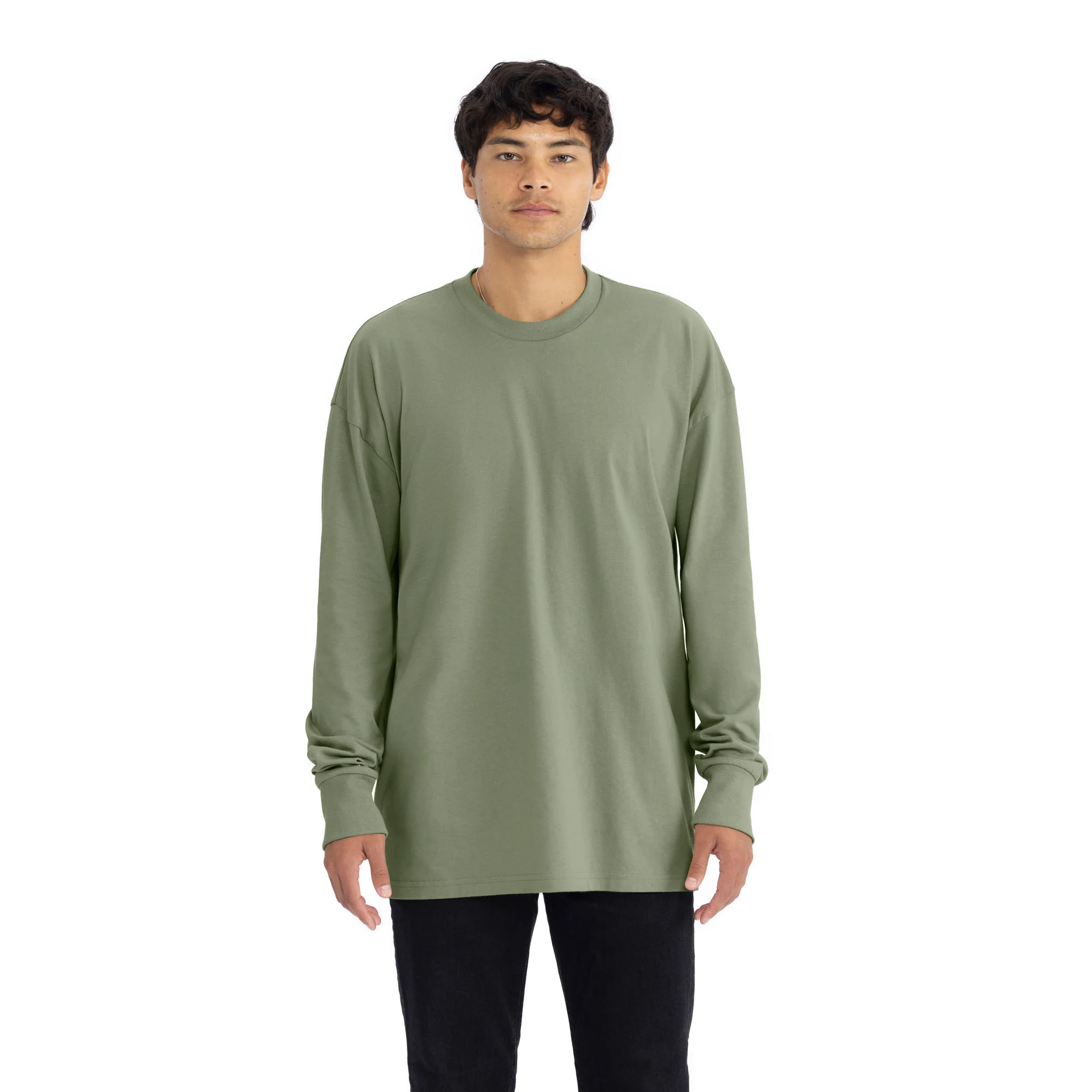 Heavyweight Cotton Long Sleeve T-Shirt