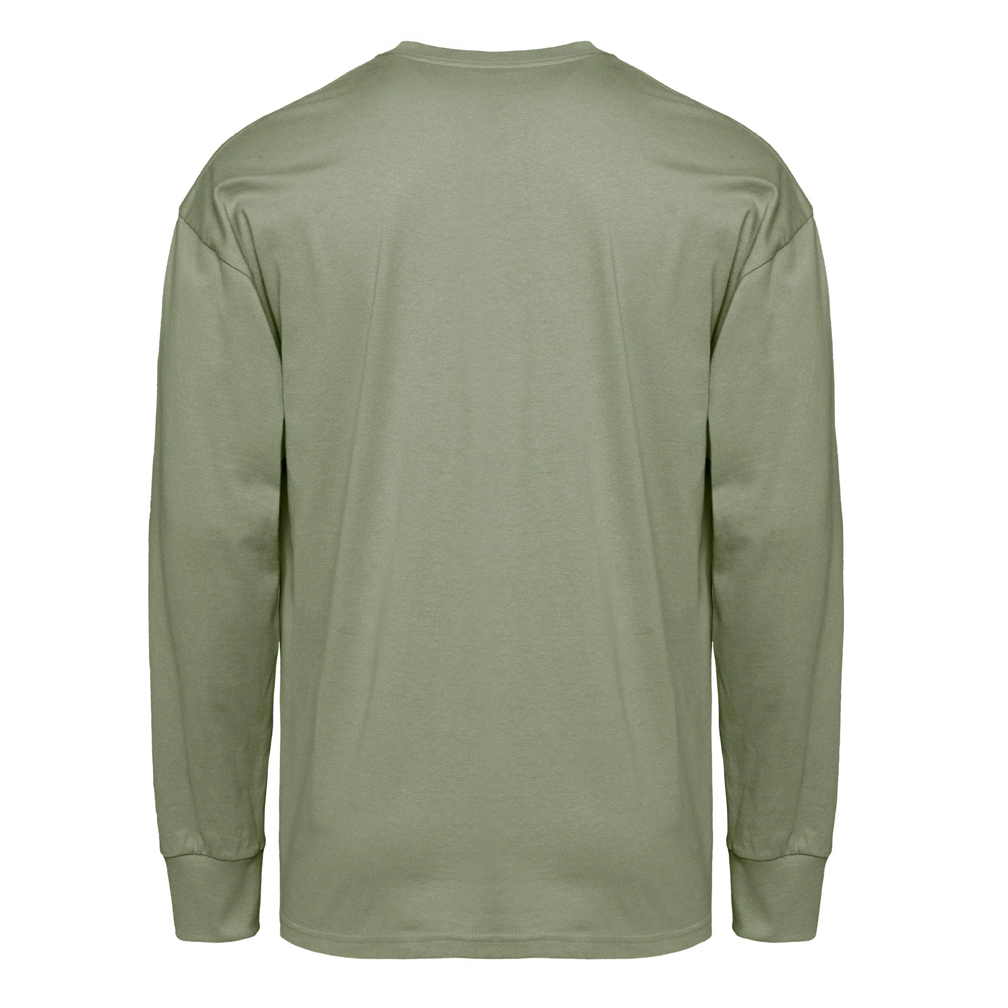 Heavyweight Cotton Long Sleeve T-Shirt - Image 8
