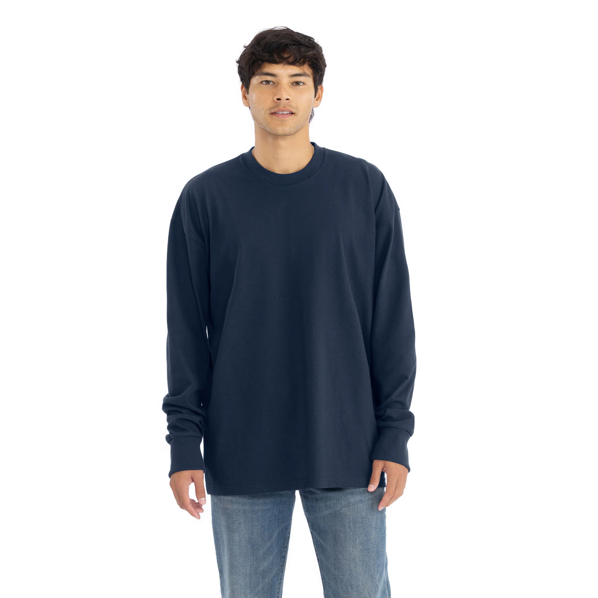 Heavyweight Cotton Long Sleeve T-Shirt