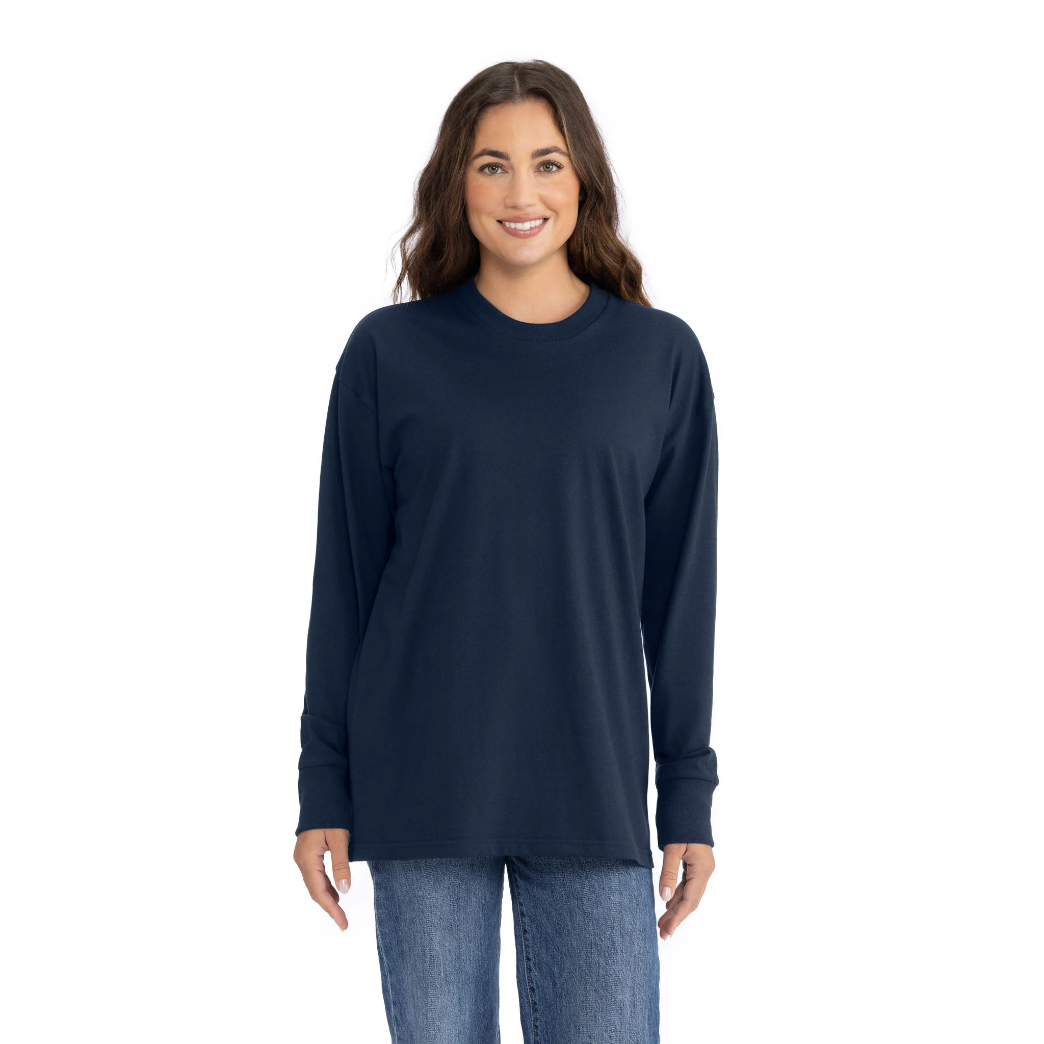 Heavyweight Cotton Long Sleeve T-Shirt - Image 4