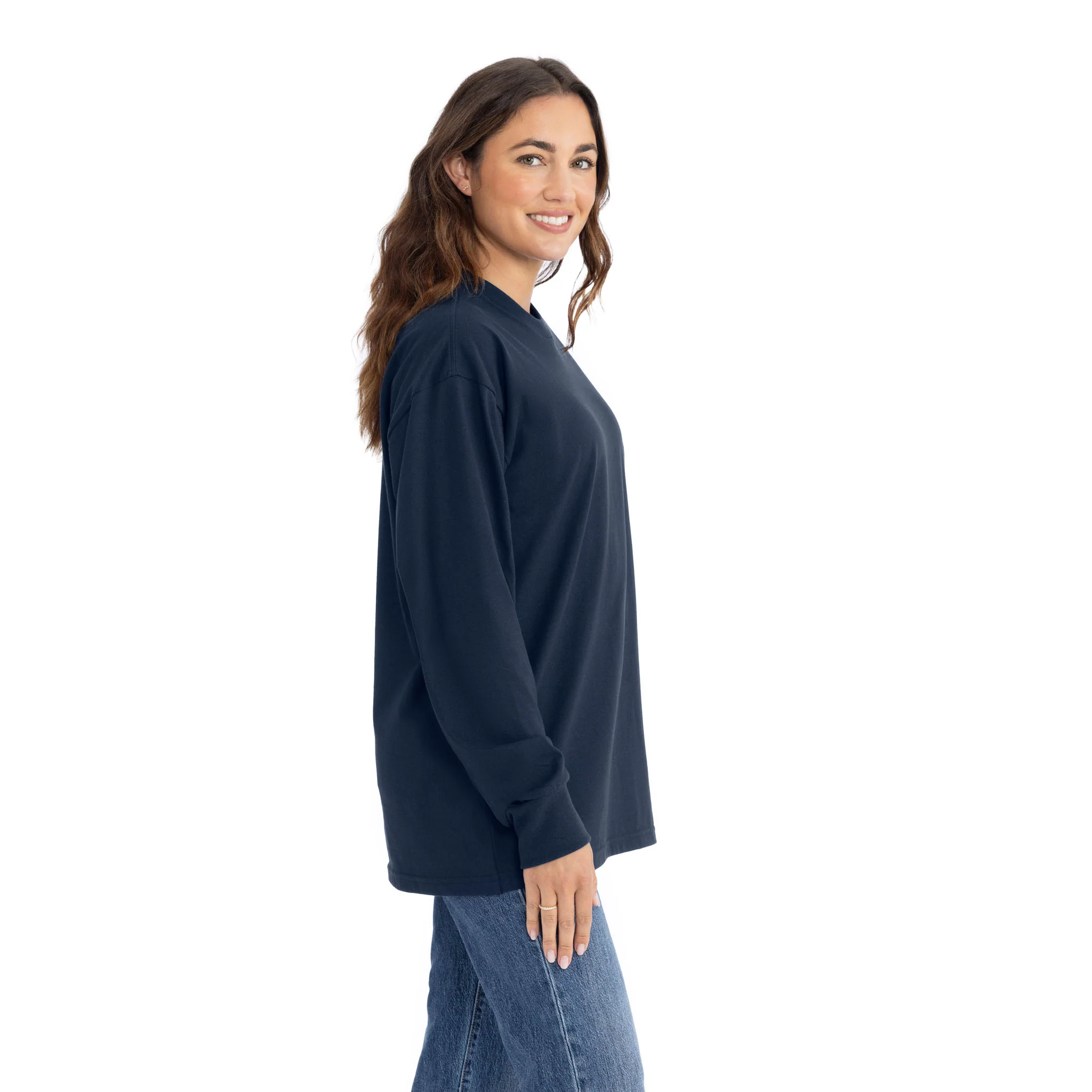 Heavyweight Cotton Long Sleeve T-Shirt - Image 6