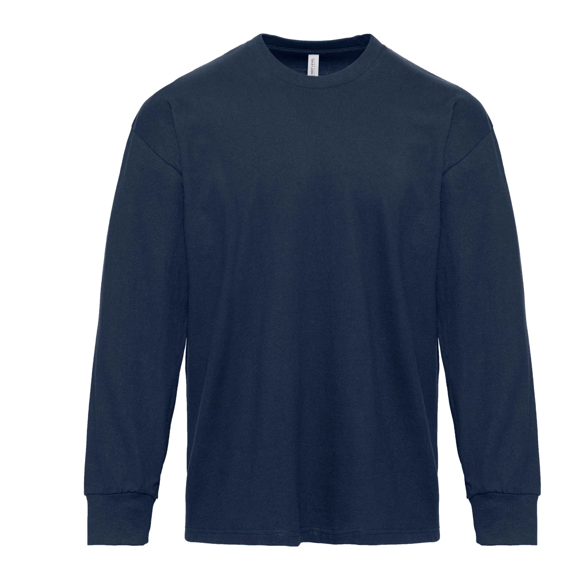 Heavyweight Cotton Long Sleeve T-Shirt - Image 7