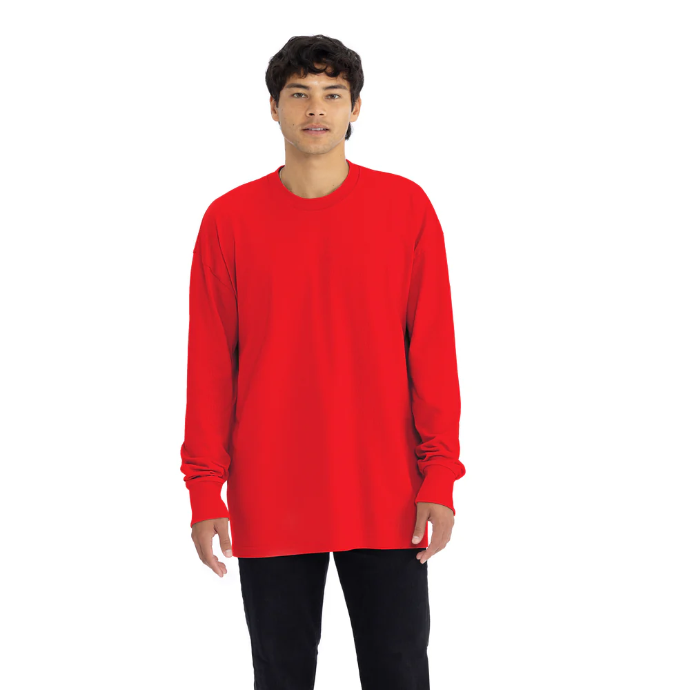 Heavyweight Cotton Long Sleeve T-Shirt