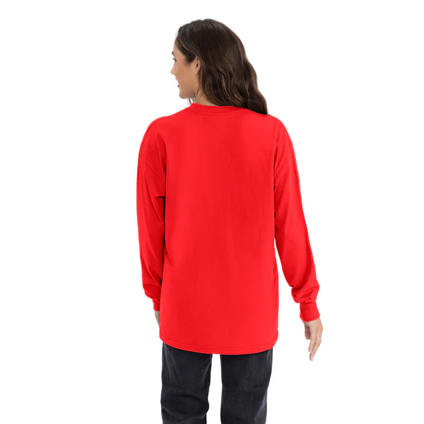 Heavyweight Cotton Long Sleeve T-Shirt - Image 14
