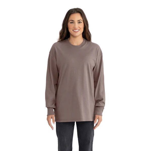 Heavyweight Cotton Long Sleeve T-Shirt - Image 14