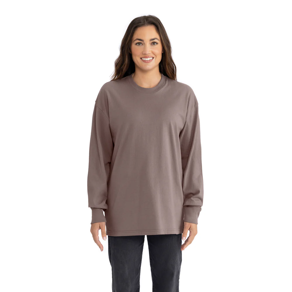 Heavyweight Cotton Long Sleeve T-Shirt - Image 4