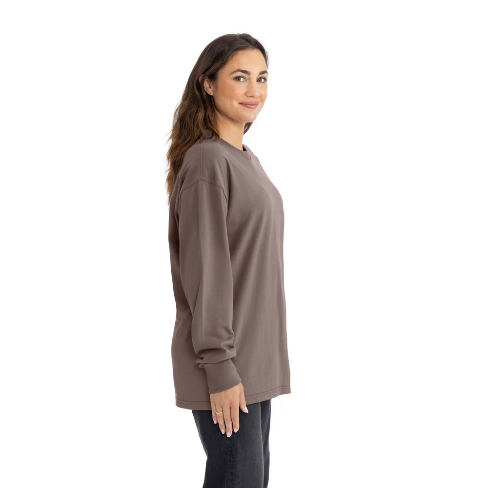 Heavyweight Cotton Long Sleeve T-Shirt - Image 6