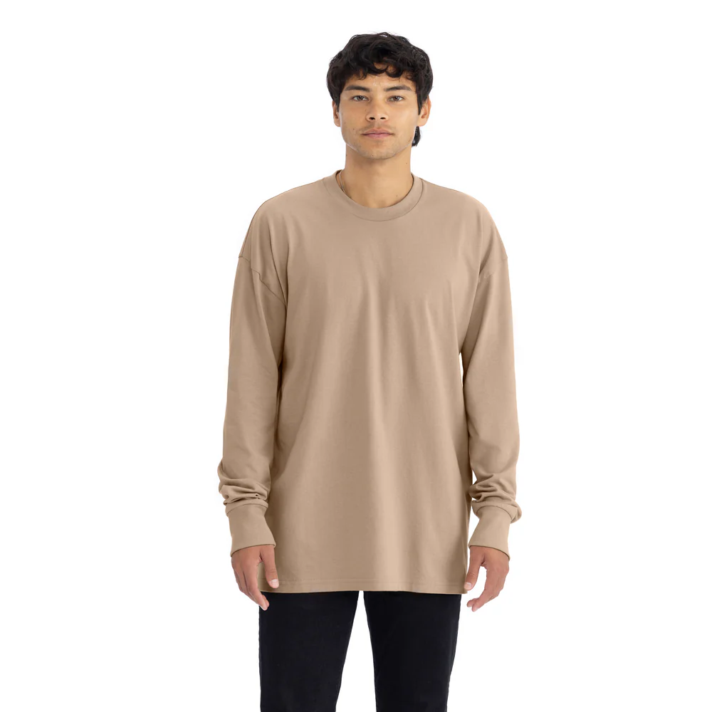 Heavyweight Cotton Long Sleeve T-Shirt