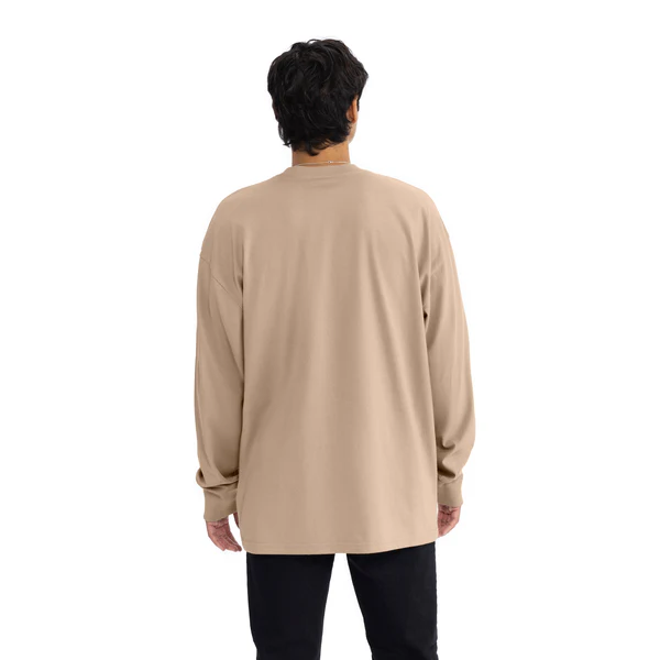 Heavyweight Cotton Long Sleeve T-Shirt - Image 11