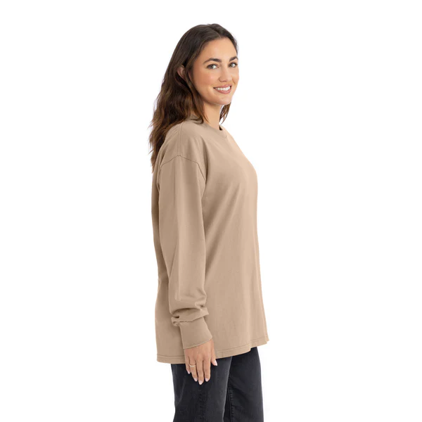 Heavyweight Cotton Long Sleeve T-Shirt - Image 15