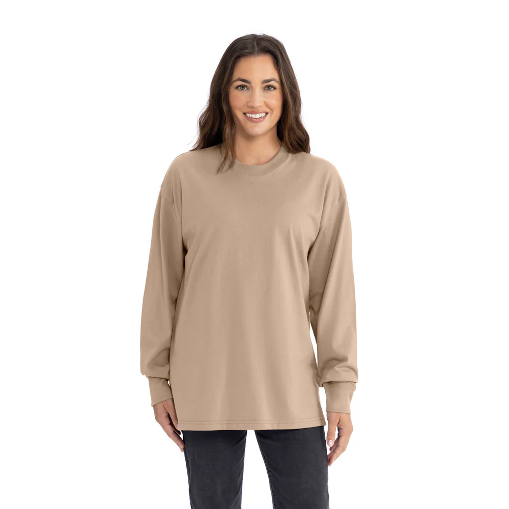Heavyweight Cotton Long Sleeve T-Shirt - Image 4