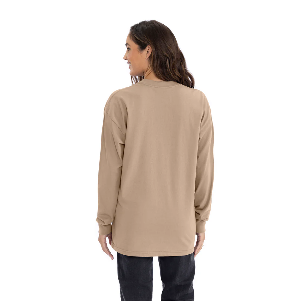 Heavyweight Cotton Long Sleeve T-Shirt - Image 5
