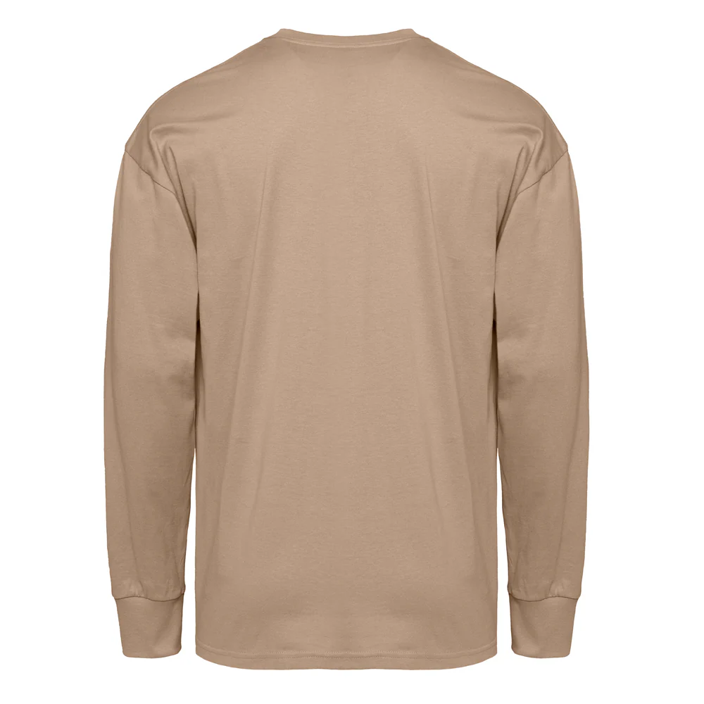 Heavyweight Cotton Long Sleeve T-Shirt - Image 8